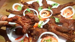 Mutton Chops Fry Recipe l Mutton Chaap Recipe l Mutton Fry [upl. by Nilac]