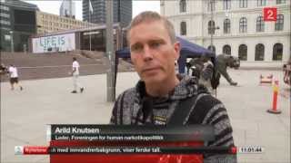 TV2 Nyhetskanalen World Drug Day 2013 Norge [upl. by Zap]