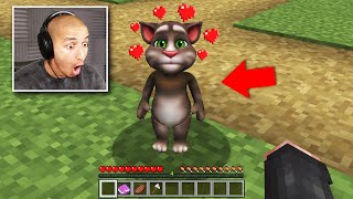 ADOPTING TALKING TOM IN MINECRAFT [upl. by Erised757]