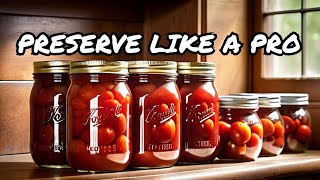 Master the Art of Canning Tomatoes [upl. by Keil]