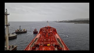 MONGSTAD NORWAY ARRIVAL  Anchorage to Equinor Terminal Tanker Manoeuvring pilotage [upl. by Lihcox]