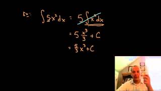 Integral Constant Multiple Rule [upl. by Estrella]