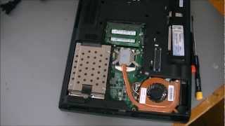 ThinkPad L512 ■ Remove Hard Drive [upl. by Ecinert698]