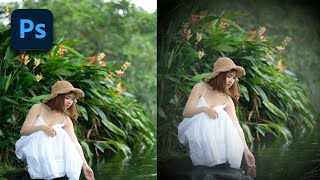 How to Create a Vignette in Photoshop 2022 [upl. by Dever]