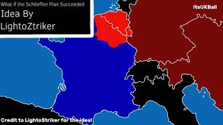 What if the Schlieffen Plan Succeded Idea by LightoZtriker [upl. by Inaffyt630]