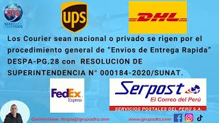 IMPORTACIONES COURIER CON DHL FEDEX UPS SERPOST  PERU [upl. by Yrehcaz]