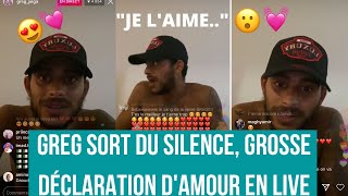 GREG EN LIVE FAIT UNE DÉCLARATION DAMOUR À MAEVA quotJE VEUT DES ENFANTS AVEC LA FEMME QUE JAIMEquot [upl. by Nirehtac912]