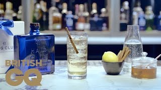 How to Make a Scotch Citrus Cooler  In the Mix Haig Club Cocktails  British GQ [upl. by Abibah237]