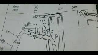 PART 8 MARCY HOME GYM MWM1005 ASSEMBLY [upl. by Kessiah]