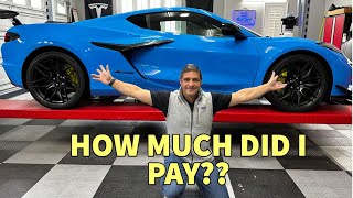 HOW MUCH DID I PAY FOR MY Z06 CORVETTE AND HOW LONG DID IT TAKE TO GET IT [upl. by Blayne]