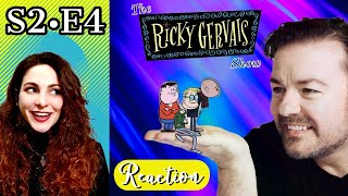 American Reacts THE RICKY GERVAIS SHOW  S2 E4  Onion [upl. by Lebiram]