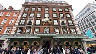 Fortnum amp Mason A Christmas Spectacle of Elegance and Luxury shopping london [upl. by Crane]