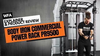 Body Iron Commercial Power Rack PR9500 [upl. by Reivilo884]