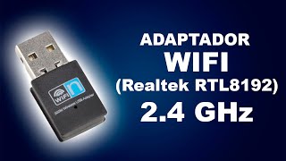 Adaptador WiFi Barato  USB 300 Mbps  Unboxing En Español [upl. by Donna]