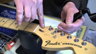 Restringing an Electric Guitar [upl. by Base]