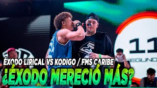 ¿Éxodo mereció más  Éxodo Lirical vs Kodigo Fms Caribe J2 Votación [upl. by Tamara]