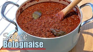 Sauce Bolognaise Recette Facile la meilleure [upl. by Hcirteid]