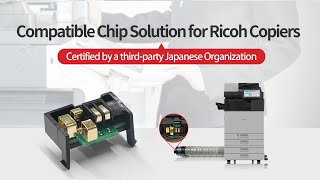 Zhono Patented Compatible Chip Solution for Ricoh Copiers [upl. by Odnomra752]