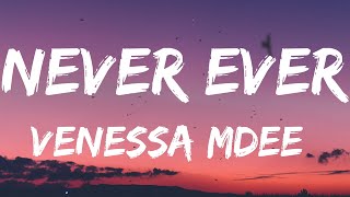 Vanessa Mdee  Never Ever Reimagined Lyrics video [upl. by Hedberg]