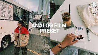 Analog Film filter  Instagram feed theme  vsco filters [upl. by Asennav]