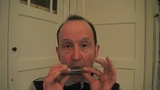 Mondharmonica basis oefening drie basis ritmes op in en uitademing [upl. by Nev]