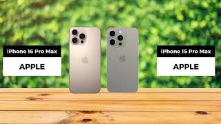 iPhone 16 Pro Max vs iPhone 15 Pro Max  Full Phone Comparison Which one is Better [upl. by Esined997]