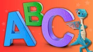 ABCD svenska alfabetet AÖ  lärande abc för barn  bokstäver och ord för barn  Lek och lär [upl. by Ynavoj]