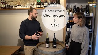 Unterschied Champagner und Sekt  SHATV [upl. by Anikram]