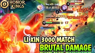 Li Xin 3000 Match Domination And Insane Damage honorofkings hok lixin jungle [upl. by Bander]