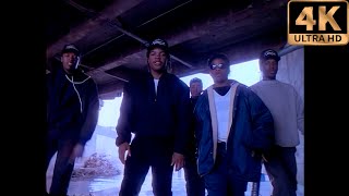 NWA  Straight Outta Compton Radio Edit Uncensored Remastered In 4K Official Music Video [upl. by Hepzi]