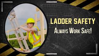 Construction Safety Ladder Safety [upl. by Joshia]