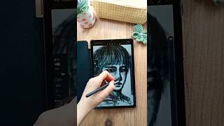 Samsung S6 Lite 2024 Tablet İncelemesi ✨ youtubeshorts keşfet unboxing samsung drawing [upl. by Alisander948]