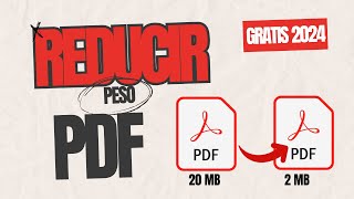 COMO REDUCIR EL TAMAÑO DE UN ARCHIVO PDF [upl. by Ivad]