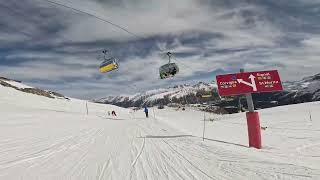 Sankt moritz alps ski swiss gopro winter 4k [upl. by Serrell53]