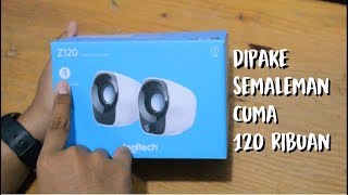 120 ribuan bisa DIPAKE DI KAMAR SEMALEMAN Logitech Z120 [upl. by Fulmer159]