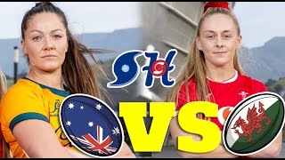 Australia Women vs Wales Women Rugby Live Play by Play  Rugby WXV2 2024 [upl. by Sullecram]