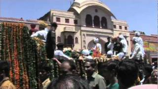 Jaipur Maharaja Funeral Procession [upl. by Draude416]