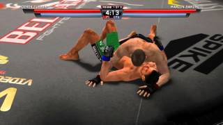 Bellator MMA Onslaught Quick Title Run Submissions [upl. by Leavelle]