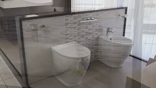 Idee per piastrelle da rivestimento murale bagno con design moderno e smalto antimacchia [upl. by Donal]