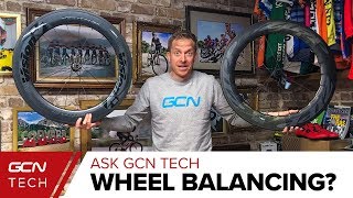 Wheel Balancing And Derailleur Adjustment  GCN Tech Clinic [upl. by Leitman]