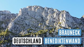 🇩🇪 Brauneck  Latschenkopf  Achselköpfe  Benediktenwand • Wanderung bei Lenggries in Bayern [upl. by Neerbas717]