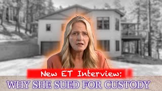 Christines Revealing Interview She Talks Kody amp Custody [upl. by Ahsieyt]