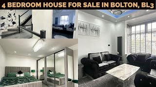 Stunning 4 bedroom house for sale in Bolton BL3 [upl. by Quintus]