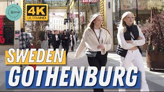 Gothenburg  Sweden  4K  City Walking Tour  Highlights [upl. by Aitnom609]