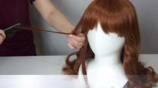 Straightening a Heat Resistant Wig EpicCosplay [upl. by Maribeth]