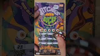 WITCHES BREW BUCKS BONUS SPOT WINNER PA LOTTERY 5 SCRATCH OFF TICKET scratch lottery winner win [upl. by Ayaladnot344]