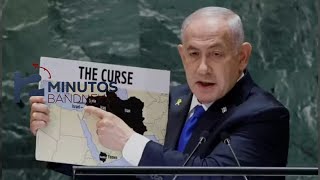 BandNews em 2 Minutos 270924  Noite Benjamin Netanyahu é vaiado ao discursar na ONU [upl. by Htims]