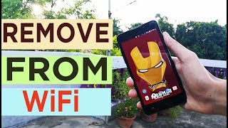 How To REMOVE ANYONE From Your WiFi Network  Android  HINDI [upl. by Ahsekat]