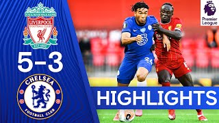 Liverpool 53 Chelsea  Premier League Highlights [upl. by Yraht]