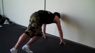 Finger Tip Handstand Pushups [upl. by Spiro]